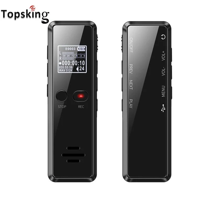 Цифровой диктофон с голосовой активацией на большие расстояния запись одной