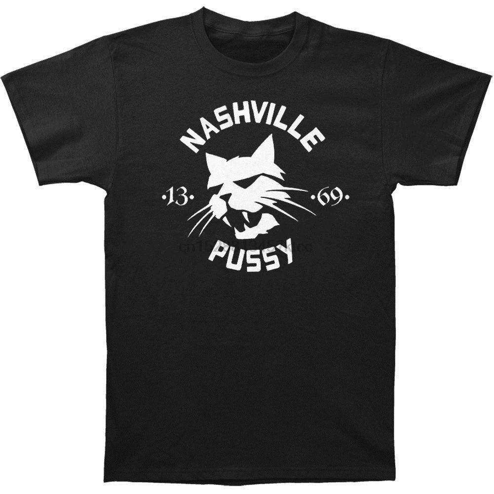 Nashville Pussy Мужская футболка Bobcat X-Big черная новая весна лето | одежда