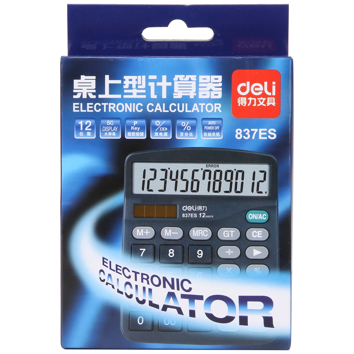 

Dual Power Desktop Universal Office Calculator 12 Digits Large Screen Desktop Computer Calculadora Office Accessories Gift