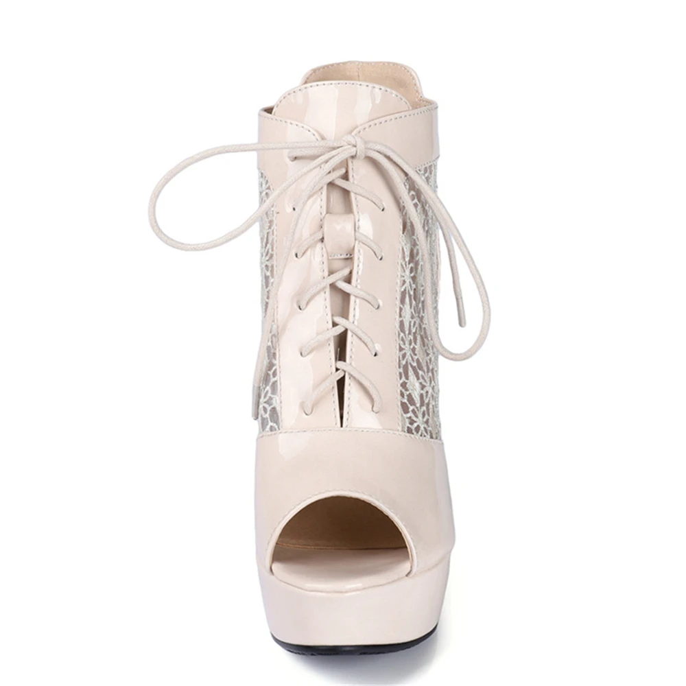 MILI MIYA женские ботильоны сезон весна лето дышащая обувь с открытым носком на