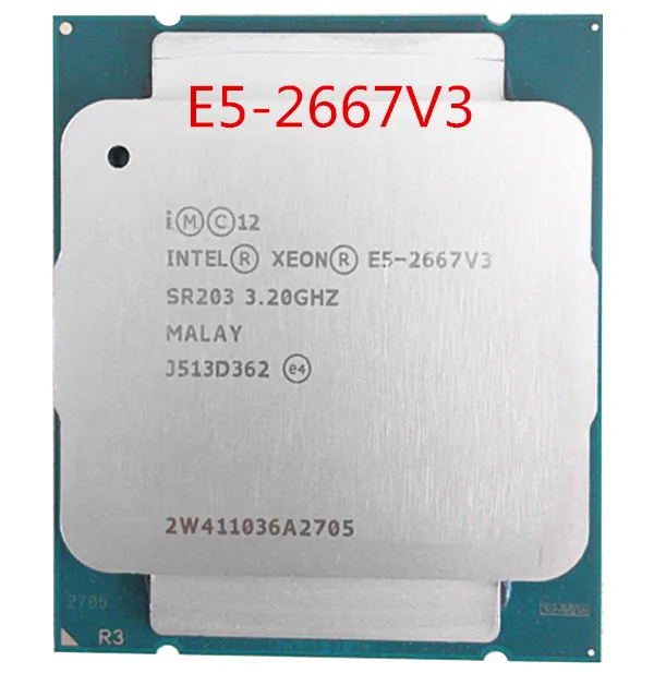 E5-2667 V3 Intel Xeon OEM версия Ксеон E5-2667V3 E5 2667V3 3,2 GHz 8-ядерный 20 м LGA2011-3 135W