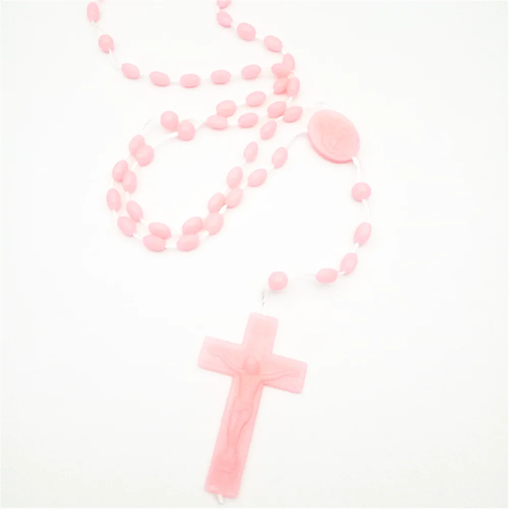 Цепочка с подвеской-крестом для мужчин и женщин ожерелье христианскими