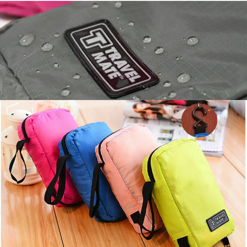 Женские дорожные Туалетные Складной подвешиваемая набор кисточек для макияжа