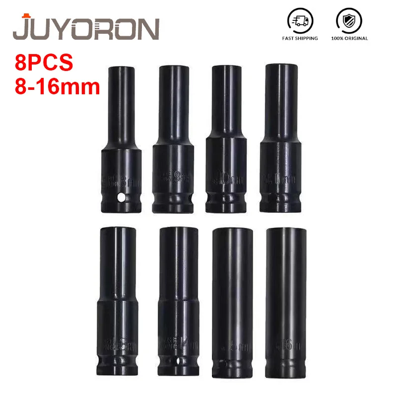 Набор из 9 штук отбойный молоток 1/2 дюйма Шестигранная головка 8-16 мм