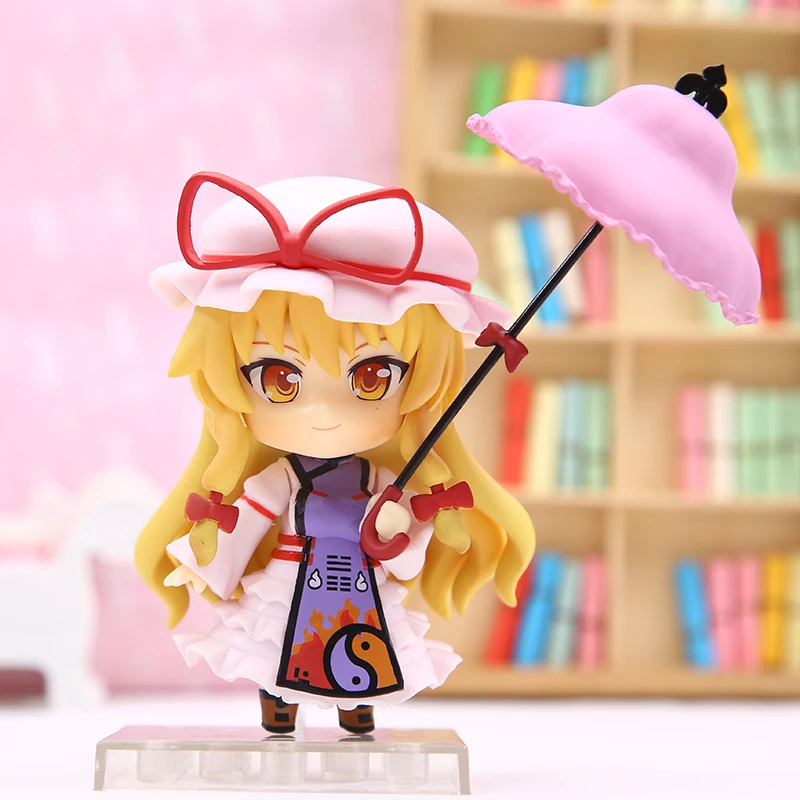 10 см Аниме TouHou Project Юкари Якумо 442 # сменная ПВХ экшн фигурка Коллекционная модель