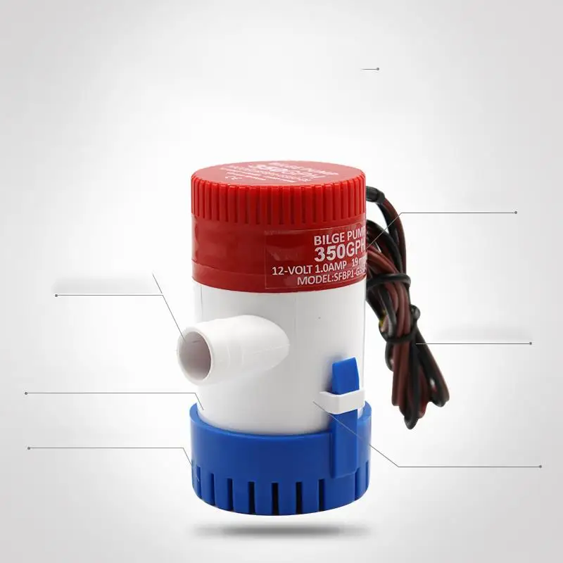 12v/24v откачивающий насос водяного насоса для погружной лодки круизного судна