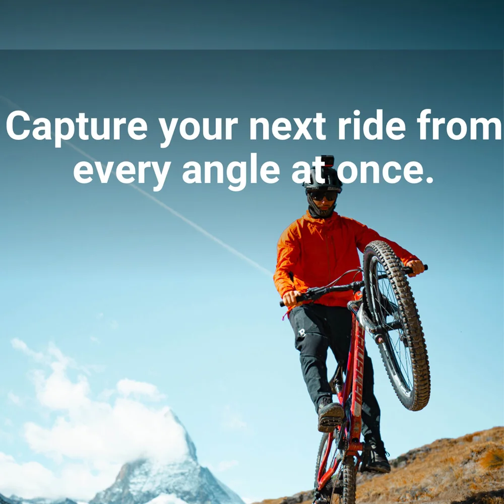 Монопод для селфи Insta360 ONE X2/ONE R комплект езды на мотоцикле и велосипеде аксессуары