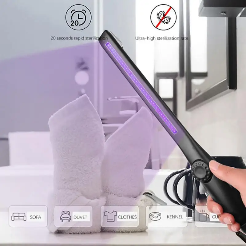 USB переносной УФ светильник Esterilizador UVC лампа стерилизатор палка ультрафиолетовая