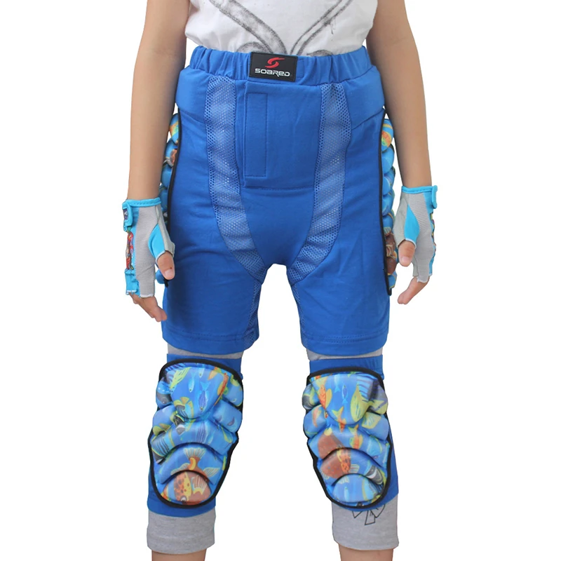 Защита для бедер детские мягкие Защитные шорты защита сноуборда катания на лыжах