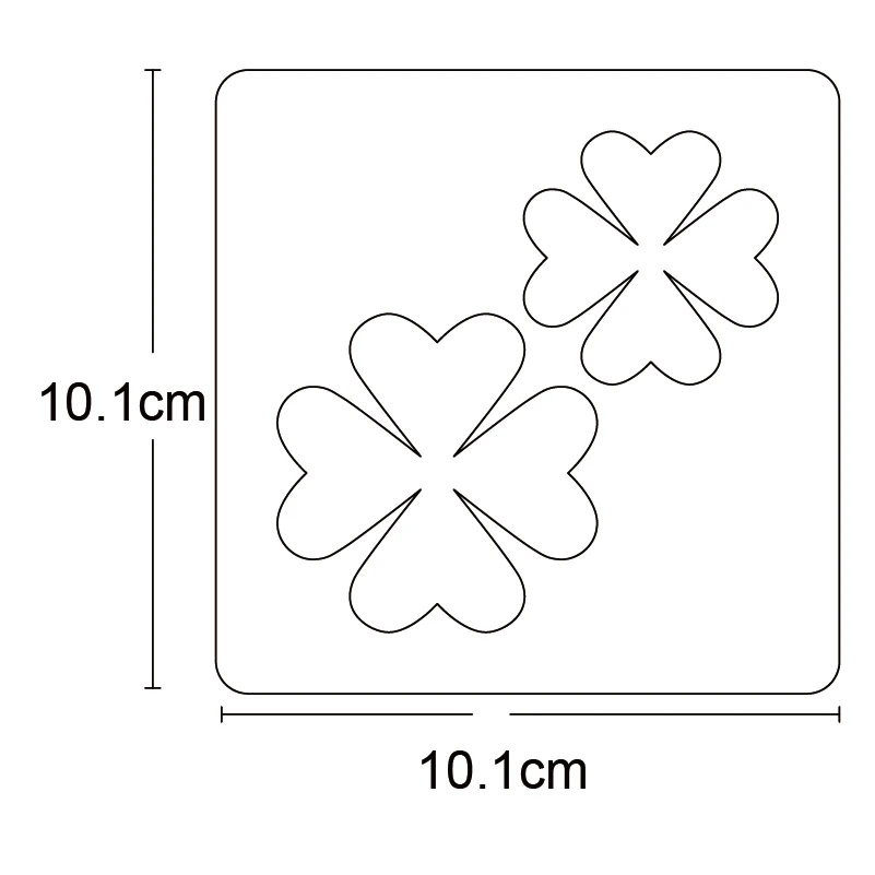 

flower earring handmade Wooden die Scrapbooking 2020 New Cutting Dies fit common machine with cover pad