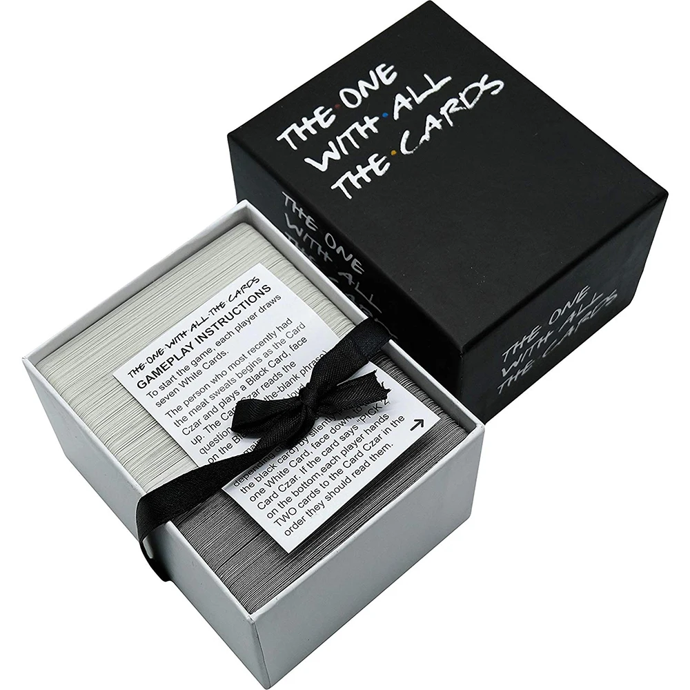 The One With All Cards Game For Friend TV Box Fun Family Set собирающая игра наслаждающаяся детьми и