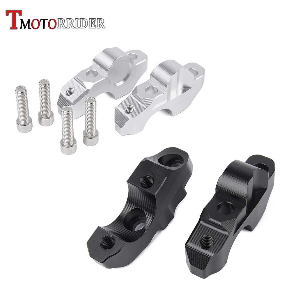 

Handlebar Riser 25mm Up 20mm Back Handle bar Clamp Bracket Kit Extend Adapter for BMW S1000R S 1000 R S 1000R 2014-2015