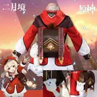 Сумка для косплея Genshin Impact Klee, милый рюкзак для игр на плечо, Модный милый коричневый рюкзак с куклой для Хэллоуина