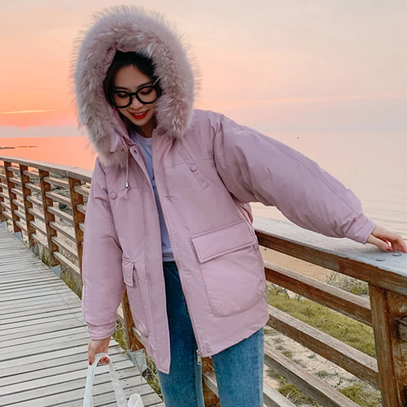 Короткие парки женская зимняя куртка большого размера с капюшоном женские