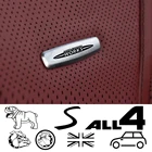 Наклейка для тюнинга переднего сиденья, металлические значки для Mini Cooper S, JCW, R55, R56, R57, R60, F55, F56, аксессуары для автомобиля