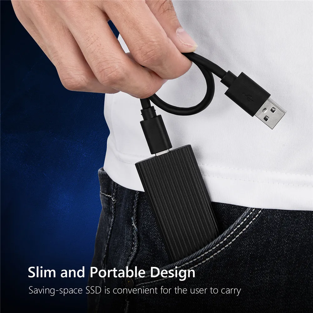 Оригинальный 2 ТБ внешний накопитель с объемом оперативной памяти 1 500 Гб