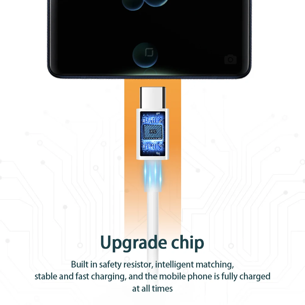 Супербыстрый зарядный кабель с разъемом типа C для передачи данных Huawei Mate 20 30 40 P30