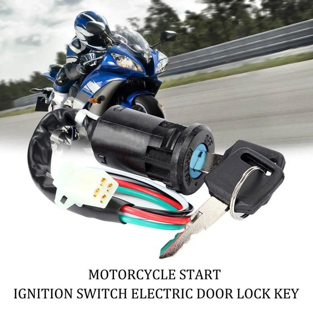 

Universal Off-road Motorcycle Modified Small High Game ATV Start Ignition Switch Electric Door Lock Key Switch