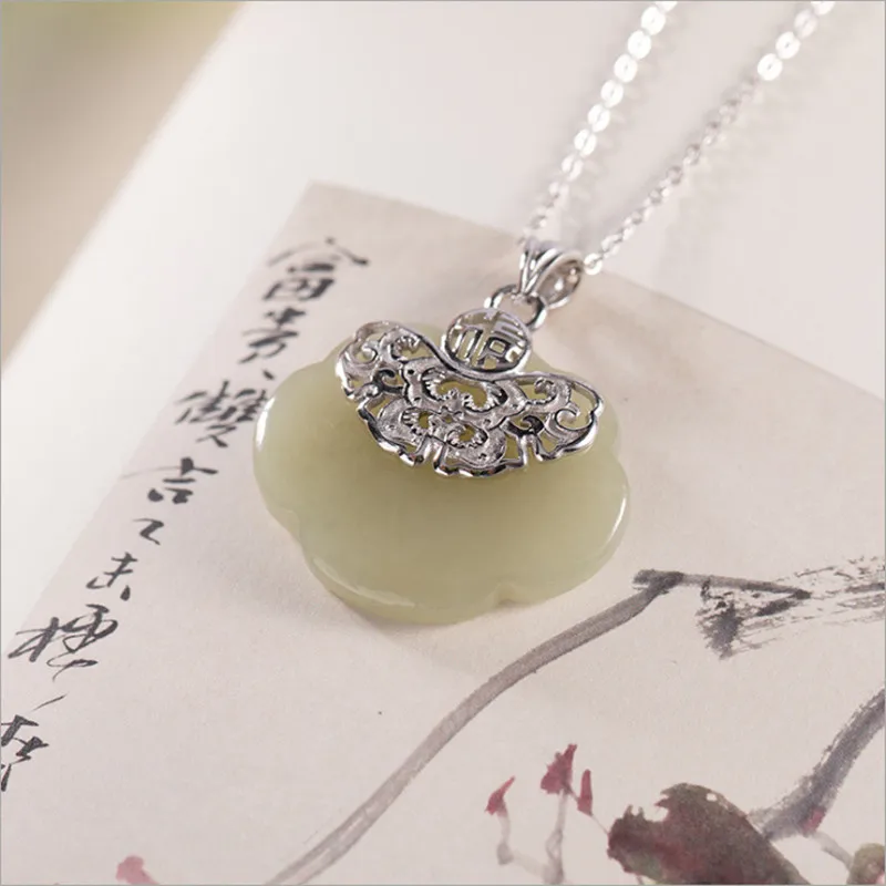 Женское ожерелье из серебра 925 пробы с бабочкой без цепочки | Украшения и