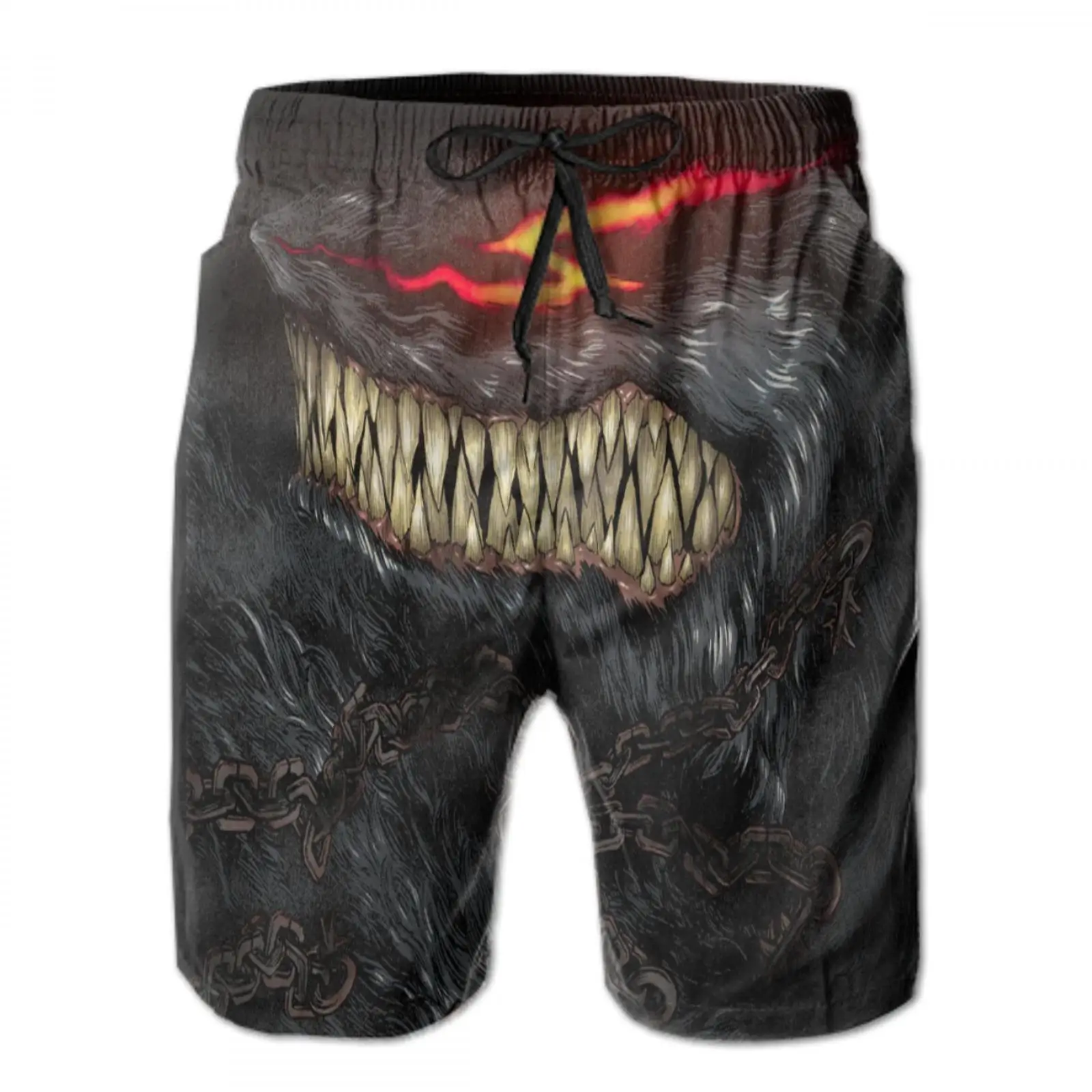 

brand berserk waterproof beach shorts gothic man/male waterproof panties berserk figure adult panties
