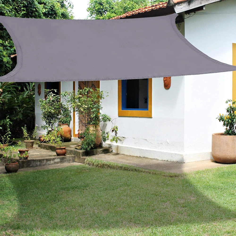 

outdoor shade sail 4 angle awning, used for terrace backyard lawn garden, waterproof Oxford cloth