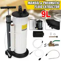 9L/7L Portable Oil Fluid Extractor Pump Manual/Pneumatic Car Truck Boat Oil Transfer Tank Vacuum Fuel Suction Changer Remover