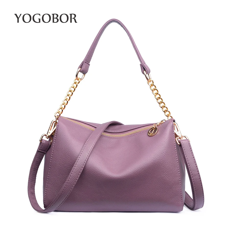 Сумки через плечо из искусственной кожи для женщин одноцветная сумка женские