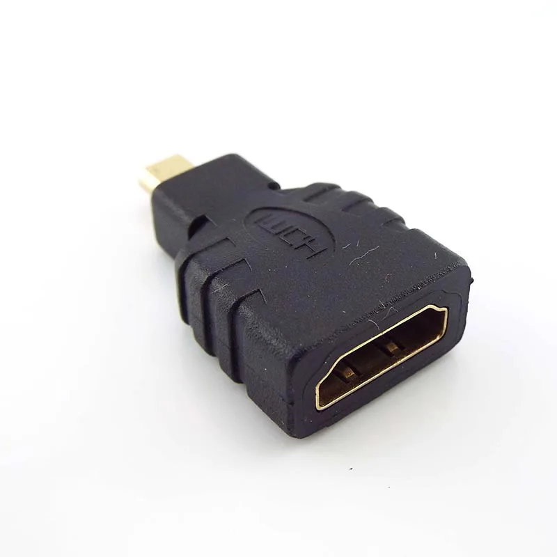1/2/5Pcs Micro HDMI-compatible Male to Female Adapter Type D A HD Connector Converter for Xbox 360 PS3 HDTV L19 | Электроника