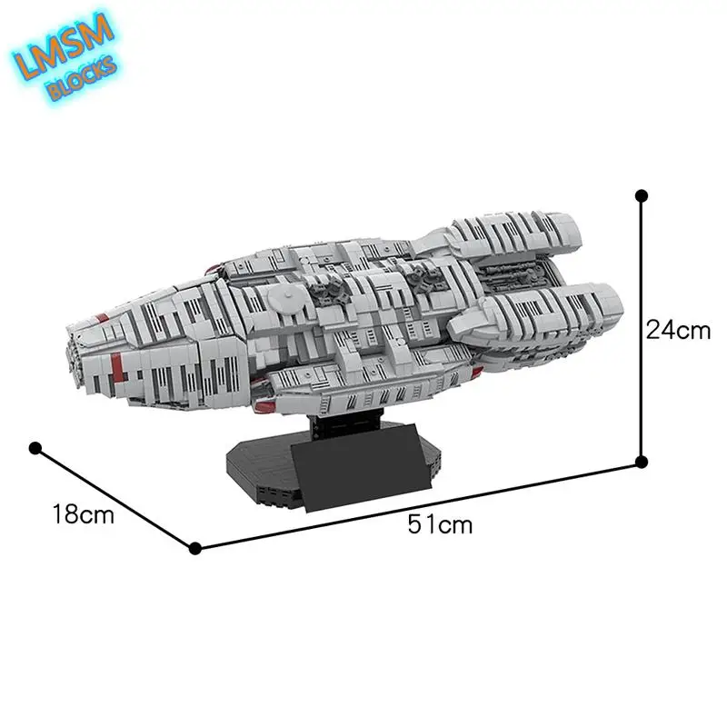 

Battlestar Galactica UCS Scale Building Blocks Military Fighter Bricks Model creator Children's Toys gifts