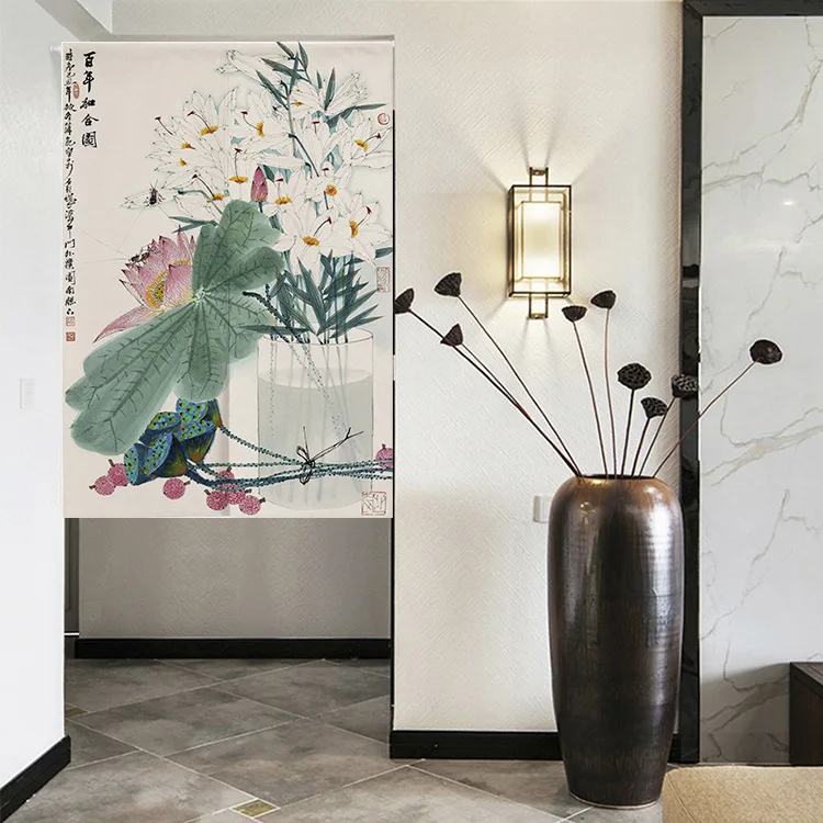 Китайская чернильная детская занавеска для гостиной крыльца разделительная