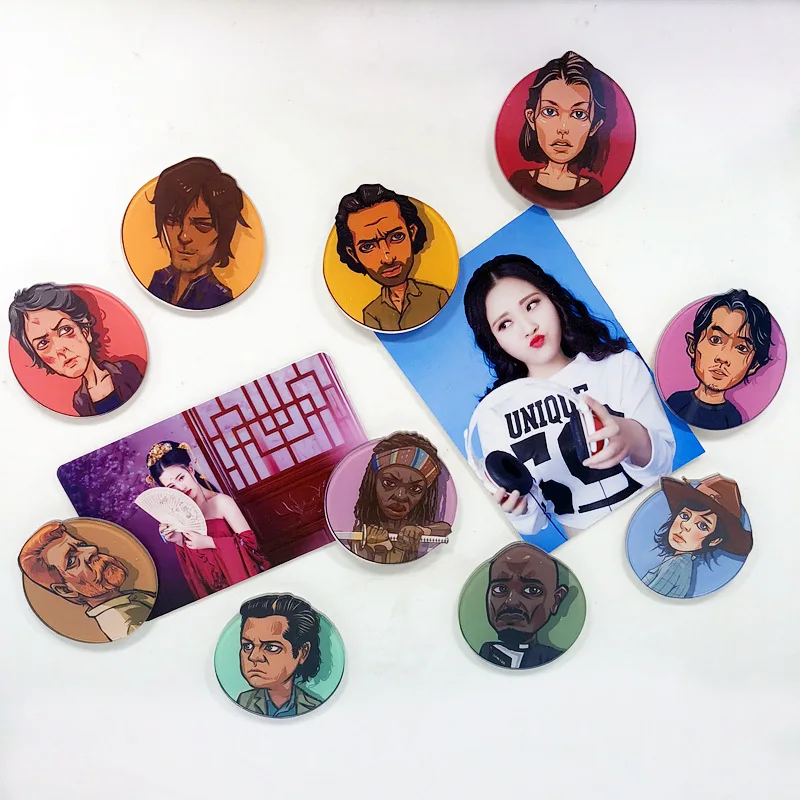 Ходячие мертвецы пленка фигурка магнит на холодильник сувенирная наклейка