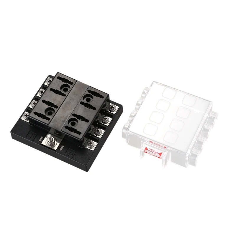 HTHL Универсальный 8 Way цепи Автомобильная лезвие предохранителей блок