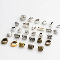 20pcs antique loose beads spacer alloy metal beads accessories clips clasps connectors for jewelry making diy bracelet necklace