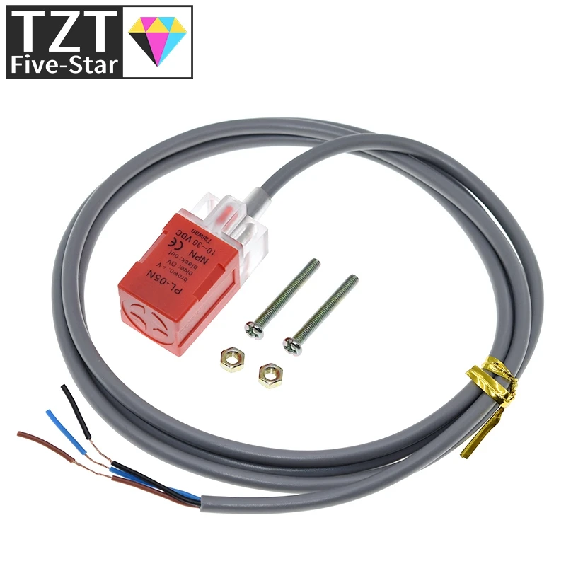 PL-05N Индуктивный бесконтактный датчик переключатель 5 мм Обнаружение NPN Out DC10-30V