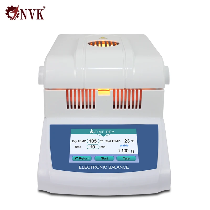 

2020 100g 0.001g Medical Food Halogen Light Laboratory Moisture Analyzer