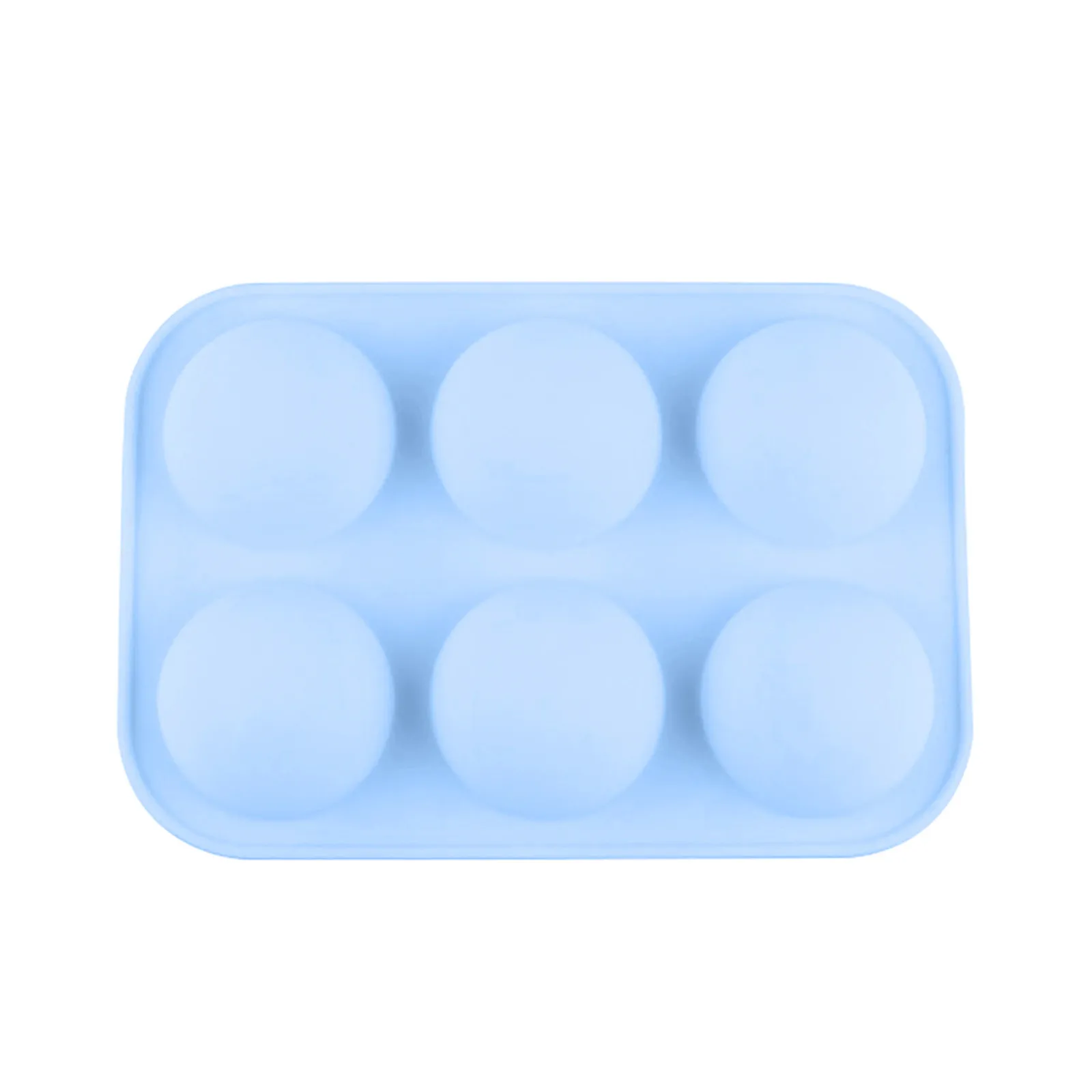 2PCs DIY moldes de silicona Cake Model Chocolate Fudge Mold Pearl Ball Shape Baking Kitchen Tool Decoration |