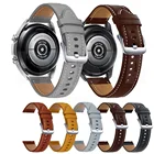 Ремешок из натуральной кожи для Samsung Galaxy Watch 3 45 мм GT 2 Pro 46 мм GT2 Pro Huawei GT2 46 мм ремешок 22 мм Amazfit GTR 47 мм браслет