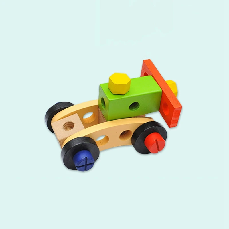 Wooden Repair Toolbox Set Tool Multifunctional Children Assembling and Disassembling Educational Toys | Игрушки и хобби