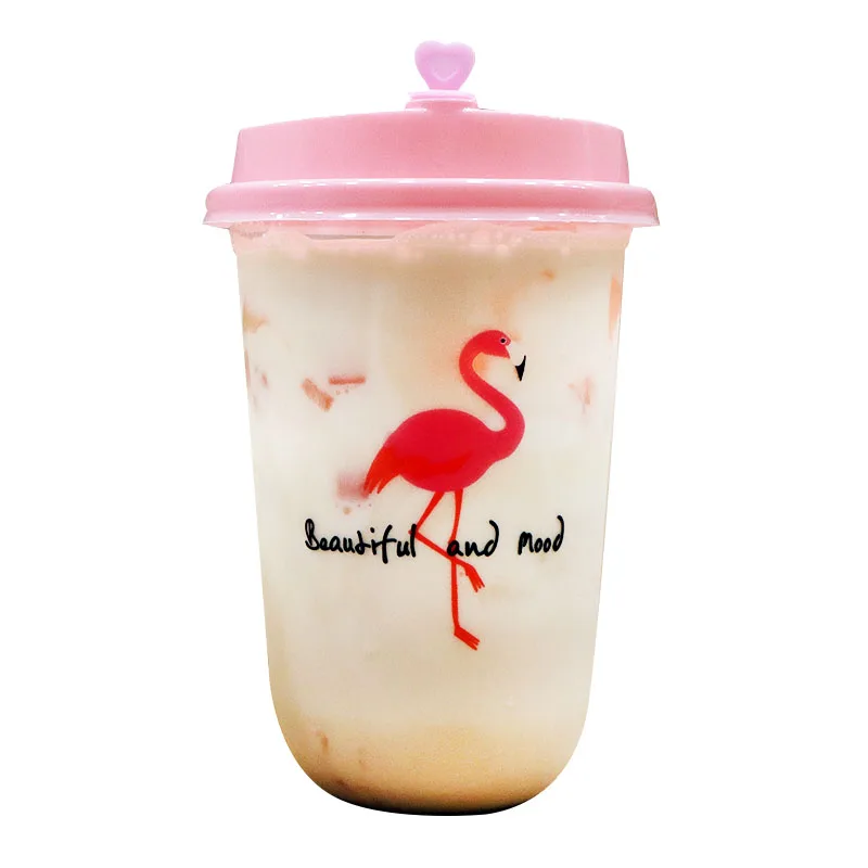 

50pcs 90mm caliber ice cream cups disposable milk tea cake plastic cups birthday party favors pudding deessert cups with lids