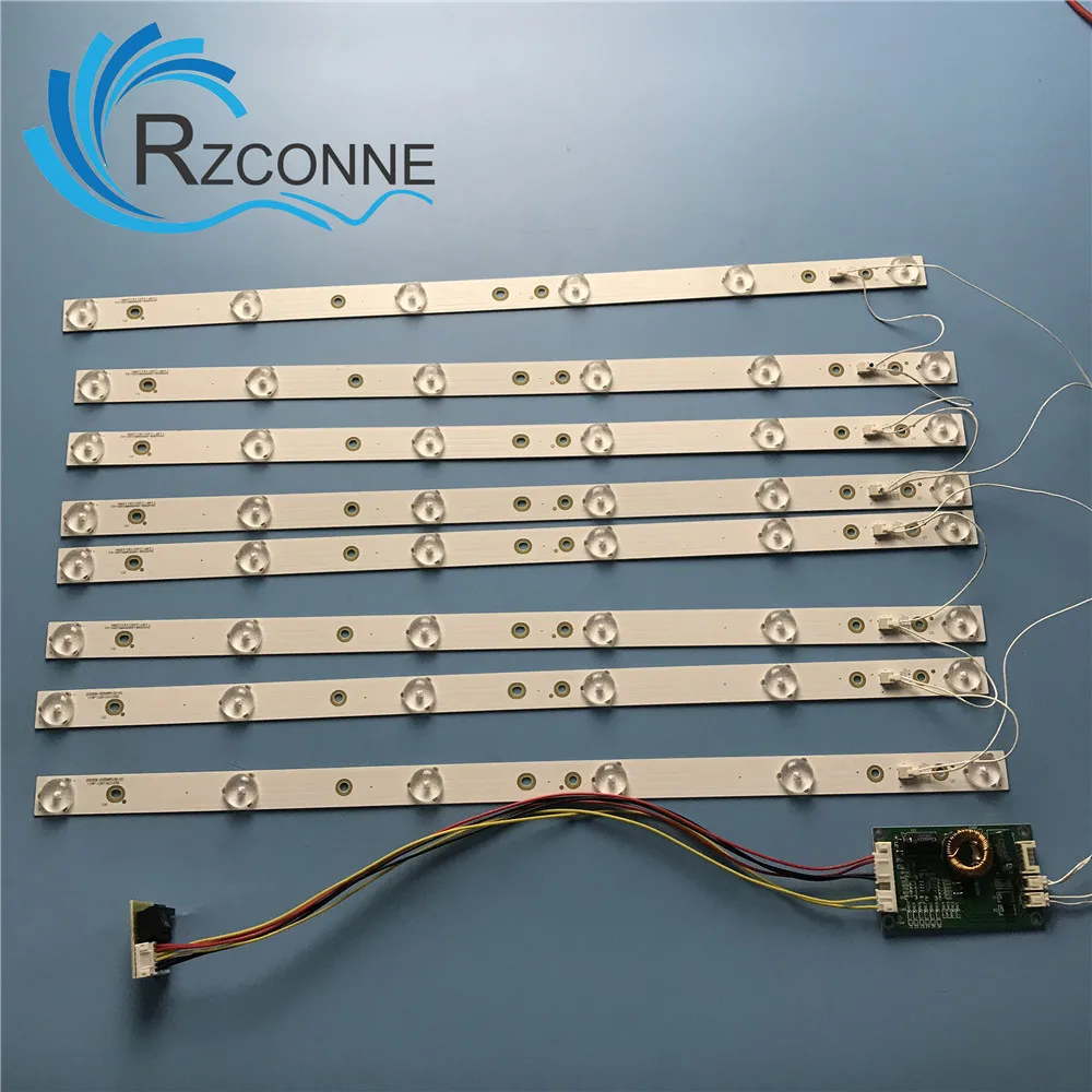 8 шт. 453 мм светодиодный комплект из 6 ламп с подсветкой ЖК экран 40 42 43 46 дюймов