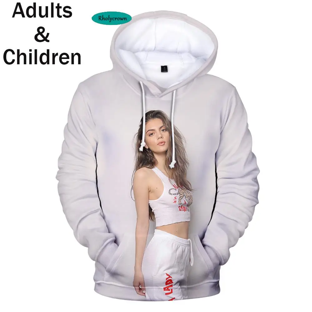 

3D Addison Rae Hoodies Men Sweatshirts Women Fashion Harajuku Hip Hop Hoodie Boys Girls Autumn Winter Addison Rae Pullovers