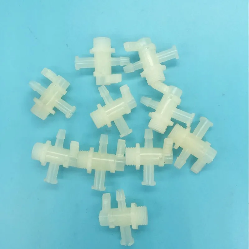 10 шт. струйный принтер СНПЧ система чернил ручной клапан 3 способа для флоры LJ320K