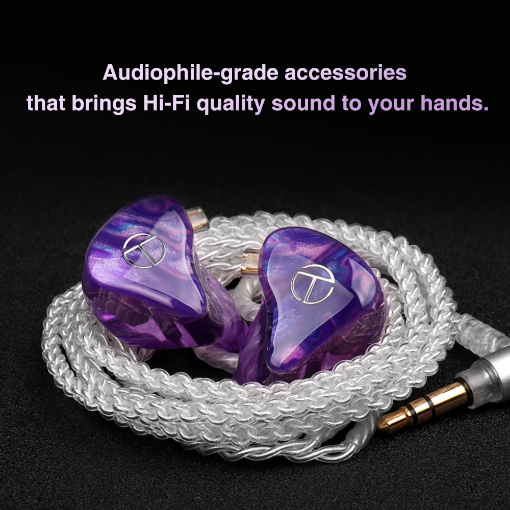 TRN X7 14BA Наушники-вкладыши BA HIFI DJ Monitor с кабелем QDC