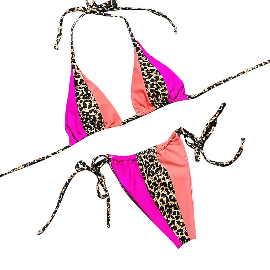 

2020 New Sexy Bikini Push Up Swimwear Women Swimsuit Solid Bikini Set Women Biquini Bathing Suit Female 2pc Beach Wear#W