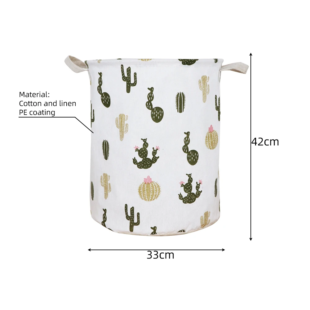 

2021 New Super Large Laundry Basket With Drawstring Round Dirty Clothes Toys Folding Bucket Anti-dust Big Storage Barrel Hamper