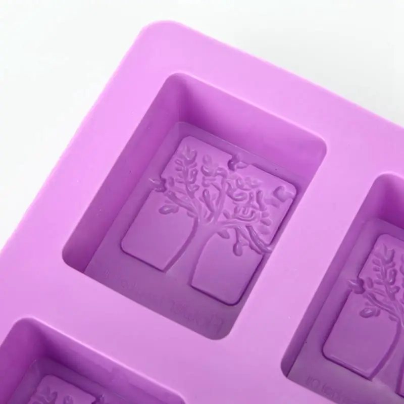 

Rectangular Silicone Cake Mold Creative 4 Cavities Chocolate Mold Fondant Mold Cookie Baking Pan Kitchen Bakeware Accessories