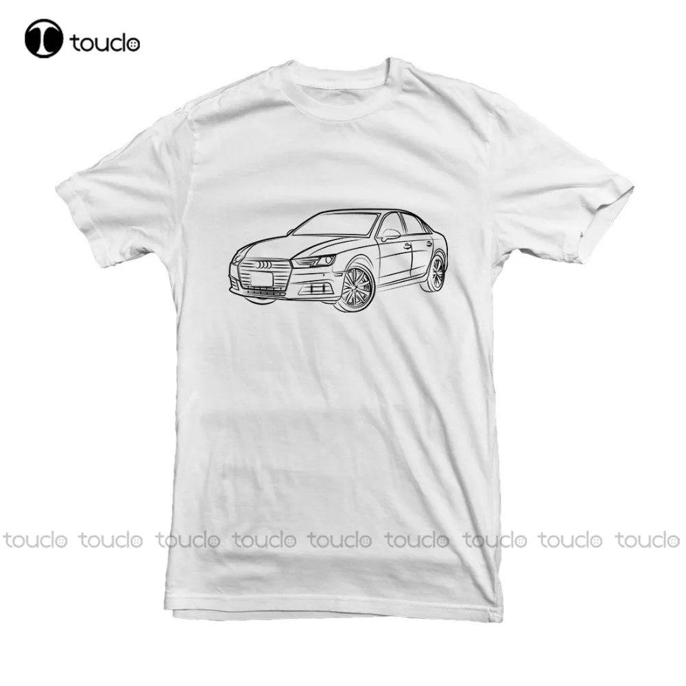 

Новинка, немецкая Классическая футболка A4 для водителя, отца, Высококачественная футболка из 100% хлопка