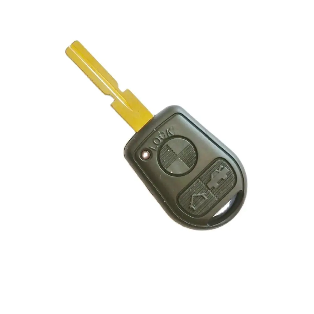 

Чехол для ключа дистанционного управления с необработанным лезвием, чехол для ключа с 3 кнопками для BMW 3, 5, 7 серии, Z3, E46, E39, E38, 740iL, 740i, 323i, 528i, 540i...
