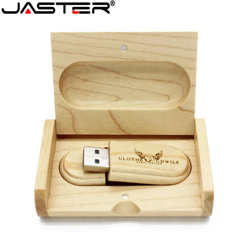 USB флеш накопитель JASTER деревянный 4/16/32/64 ГБ|pendrive 4gb|wooden usbflash drive |