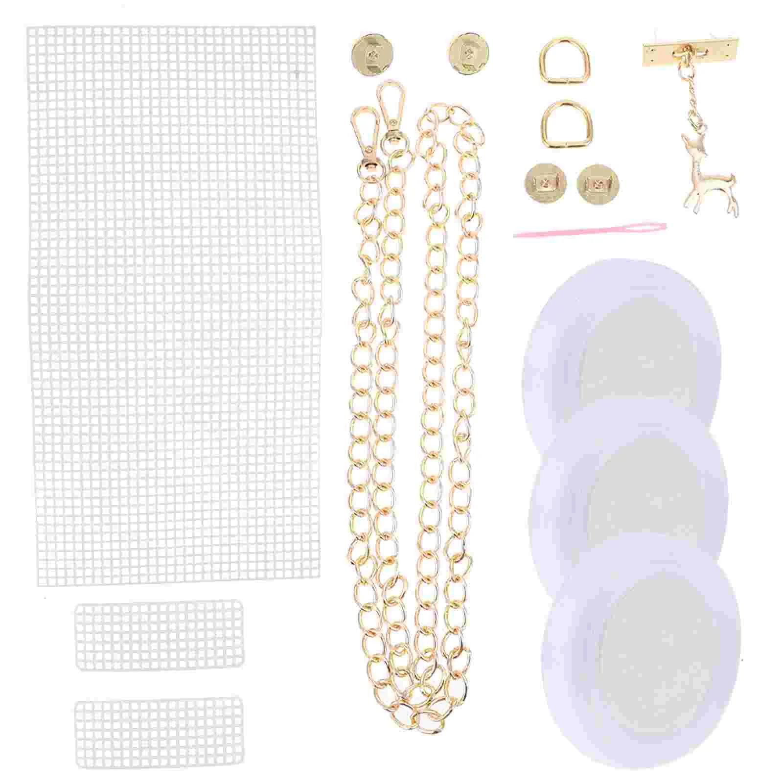 

1 set of Chain Bag DIY Materials DIY Bag Making Kit Bag Materials